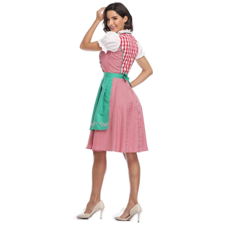 Olga Gingham Oktoberfest Dirndl Dress