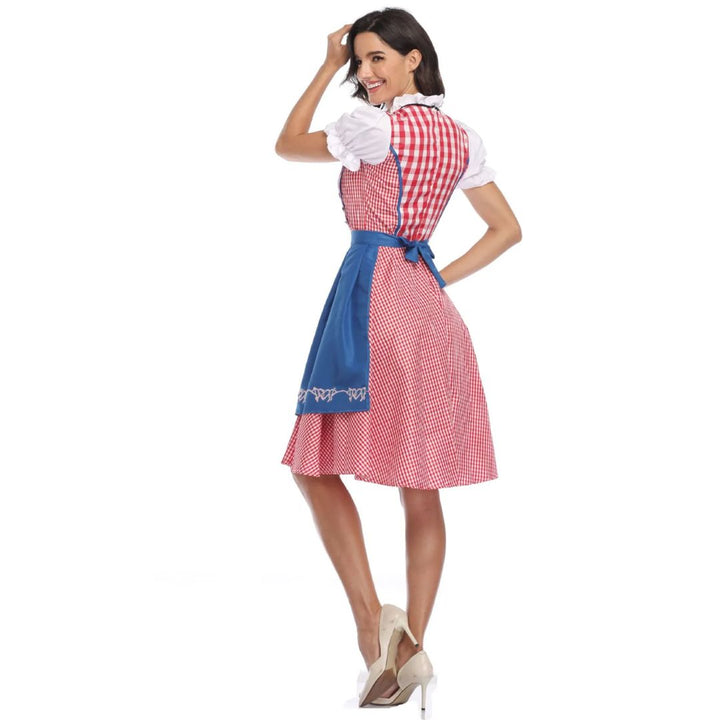 Olga Gingham Oktoberfest Dirndl Dress
