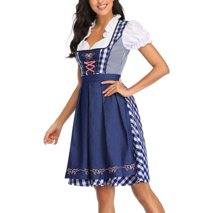Olga Gingham Oktoberfest Dirndl Dress