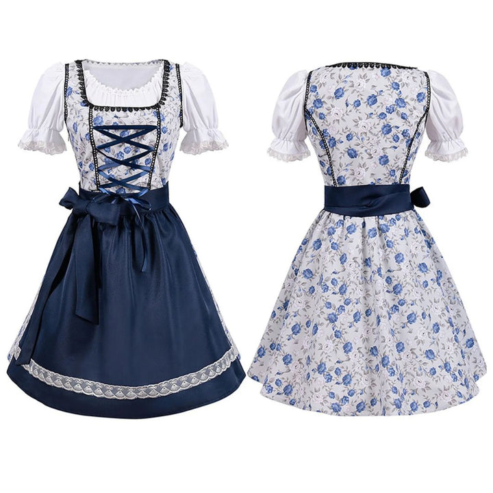 Selma Floral Oktoberfest Dirndl Dress