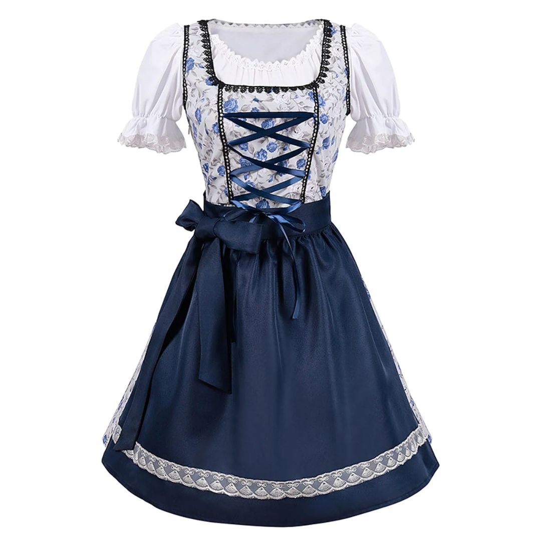 Selma Floral Oktoberfest Dirndl Dress