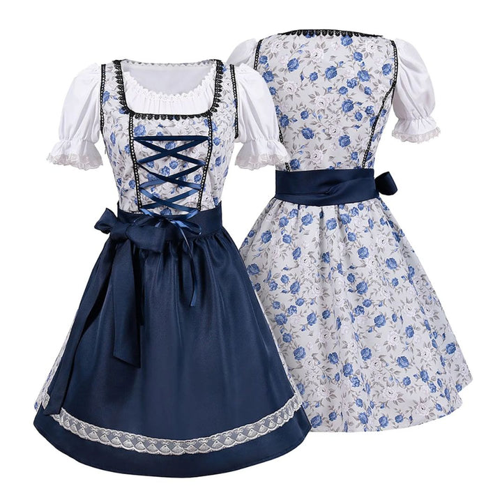 Selma Floral Oktoberfest Dirndl Dress