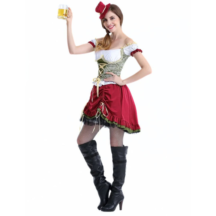 Josefa Medieval Oktoberfest Dirndl Dress