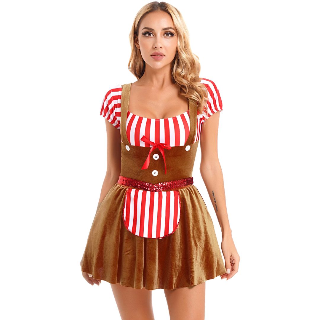 Elvira Mini Oktoberfest Dirndl Dress