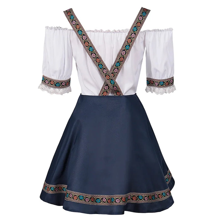 Frieda Embroidered Strap Oktoberfest Dirndl Dress Set
