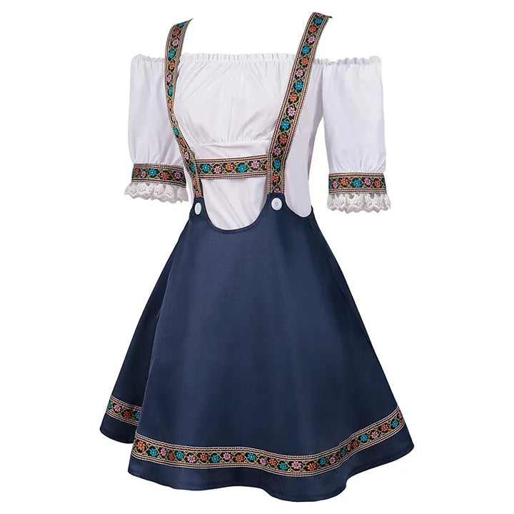 Frieda Embroidered Strap Oktoberfest Dirndl Dress Set