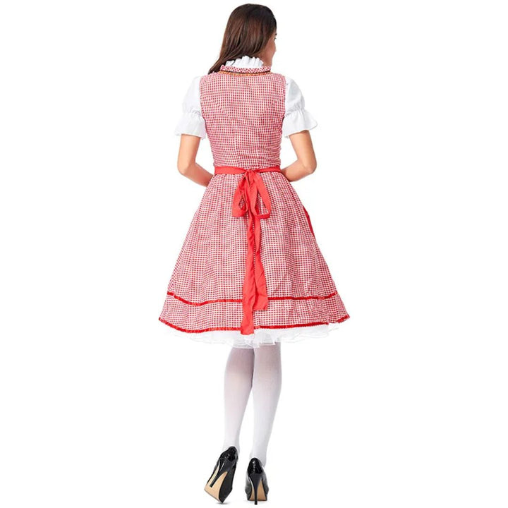 Ortrud Classic Gingham Oktoberfest Dirndl Dress