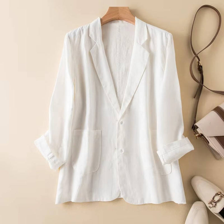 Raisa Relaxed Three Quarter Sleeve Blazer