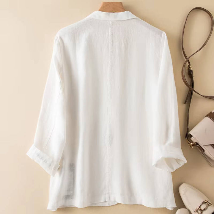 Raisa Relaxed Three Quarter Sleeve Blazer