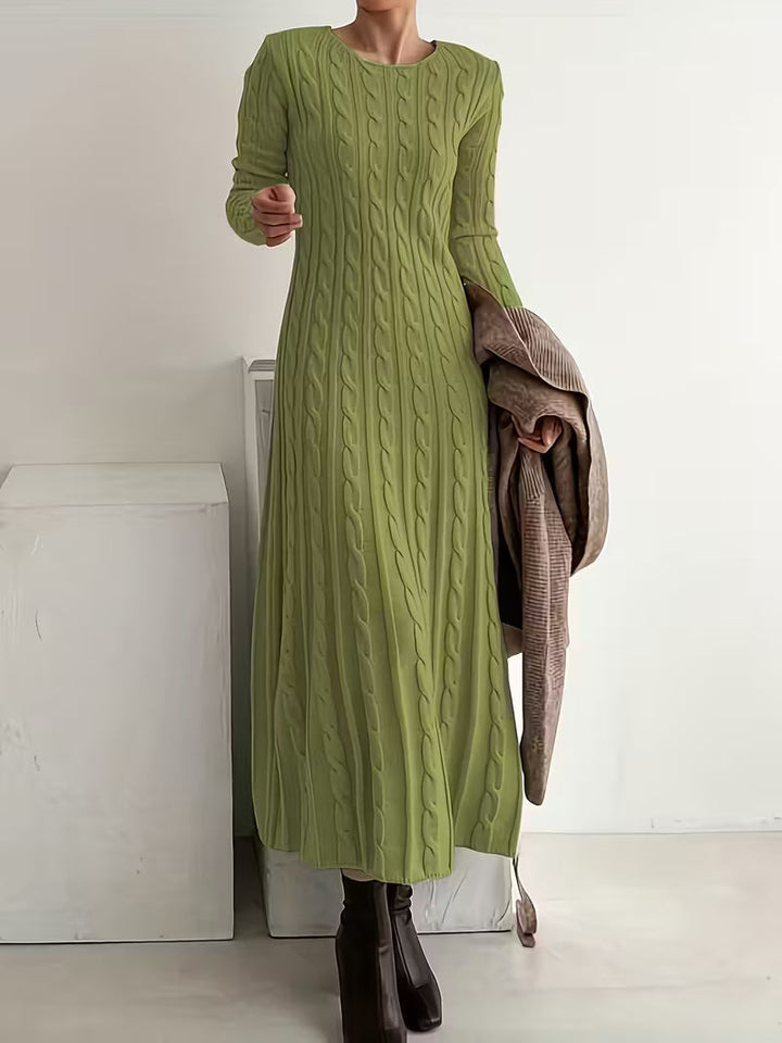 Rossana Cable Maxi Dress