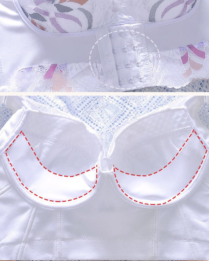 Xyza Floral Support Bra