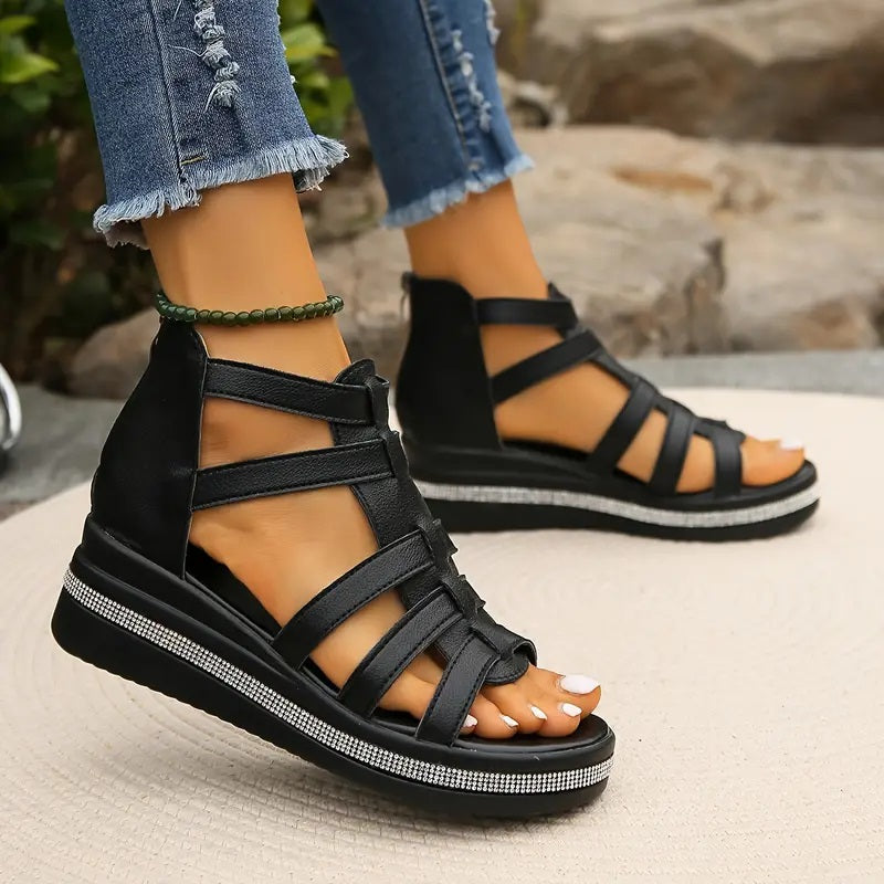 Hannah Platform Gladiator Sandals