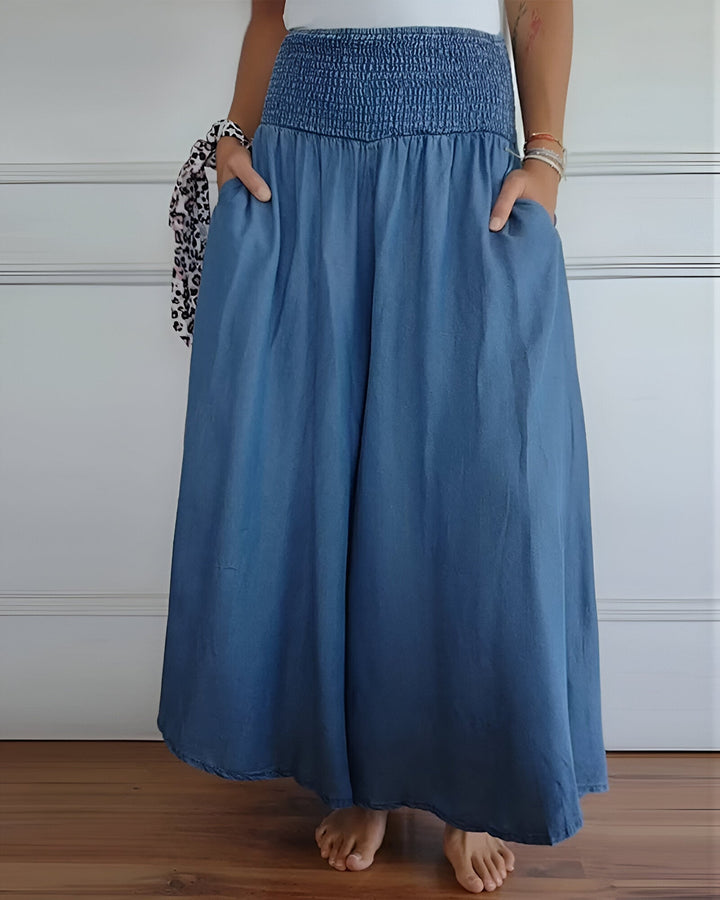Lorraine Smocked Flow Pants