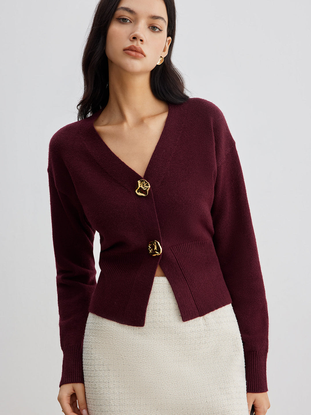 Quinta Button Front Cardigan