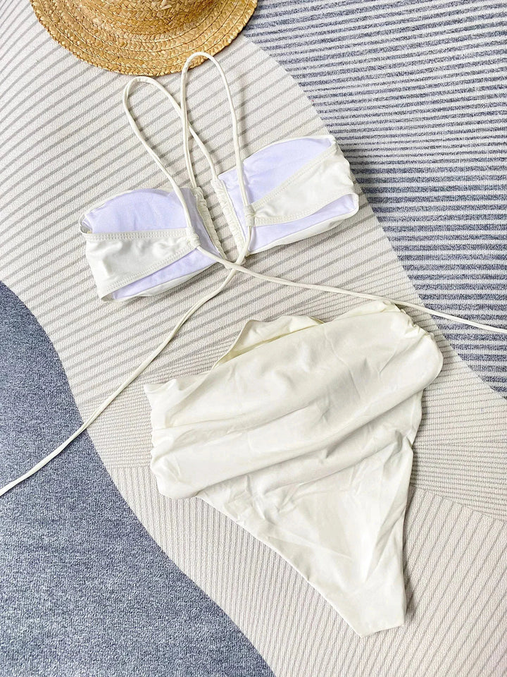 Lexi Rose Detail Wrap Bikini Set