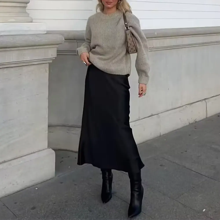Adacia Bias Cut Maxi Skirt
