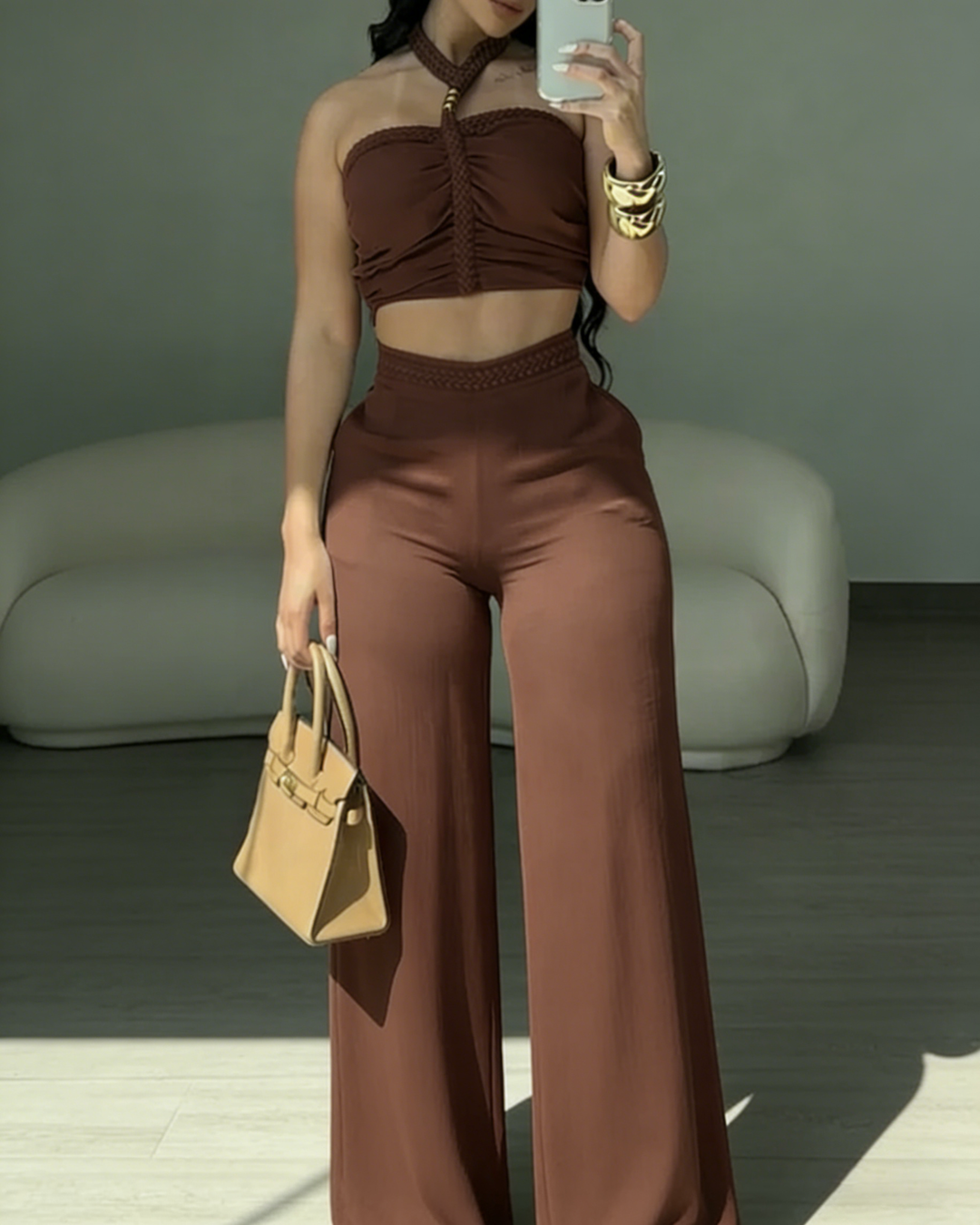 Gloria Two-Piece Wide Leg Set