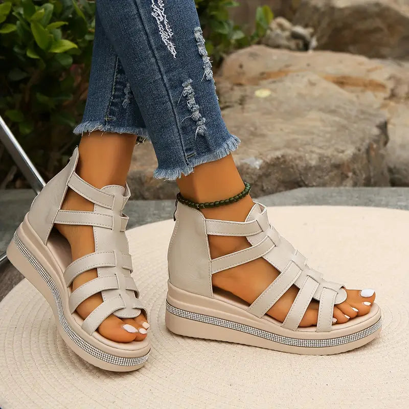 Hannah Platform Gladiator Sandals