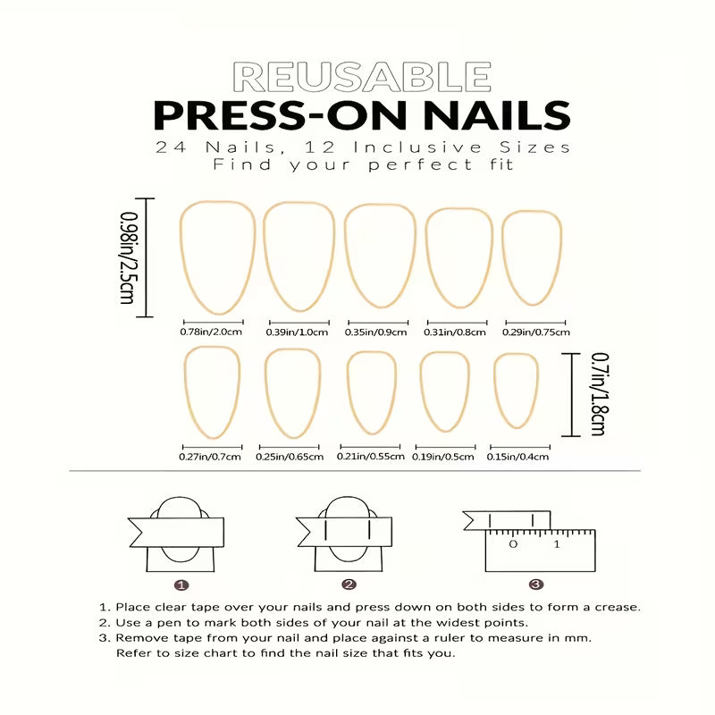 Silver Polka Dot Press-On Nails