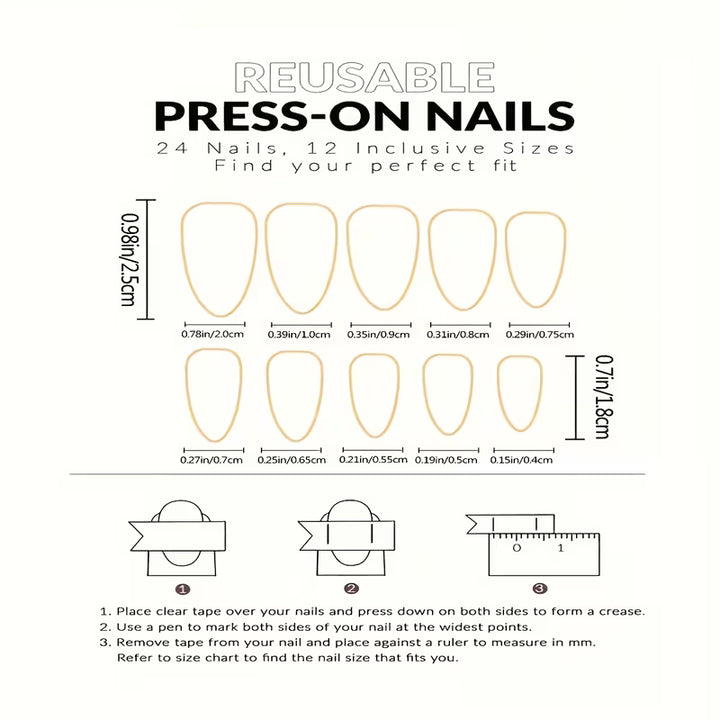 Silver Polka Dot Press-On Nails