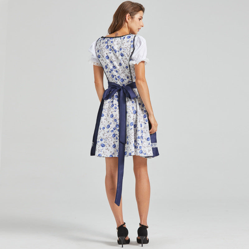 Gerda Floral Oktoberfest Dirndl Dress