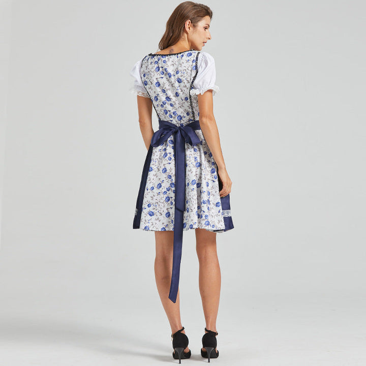 Gerda Floral Oktoberfest Dirndl Dress