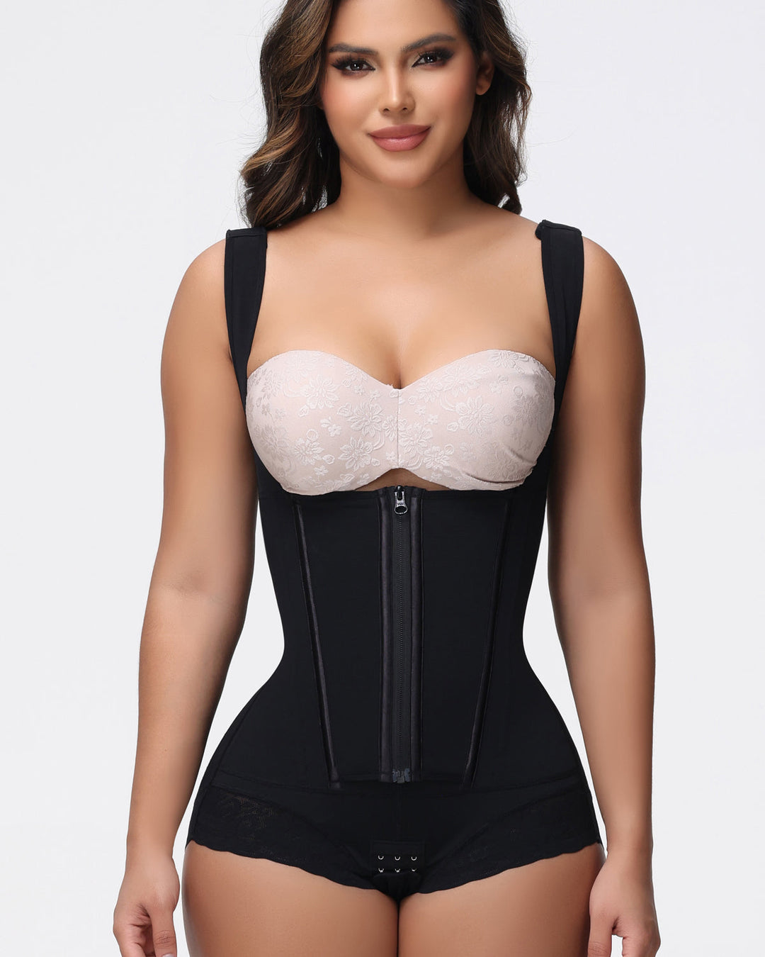 Harlow Open-Bust Contour Shapewear Bodysuit