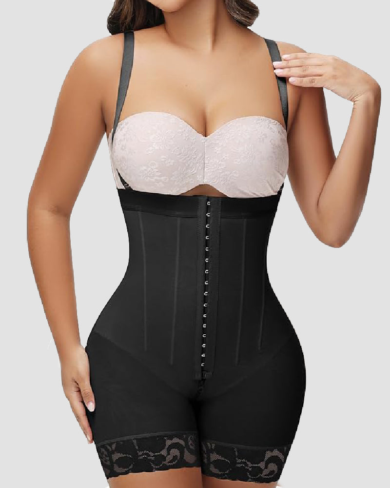 Rowan Open-Bust Contour Shapewear Bodysuit