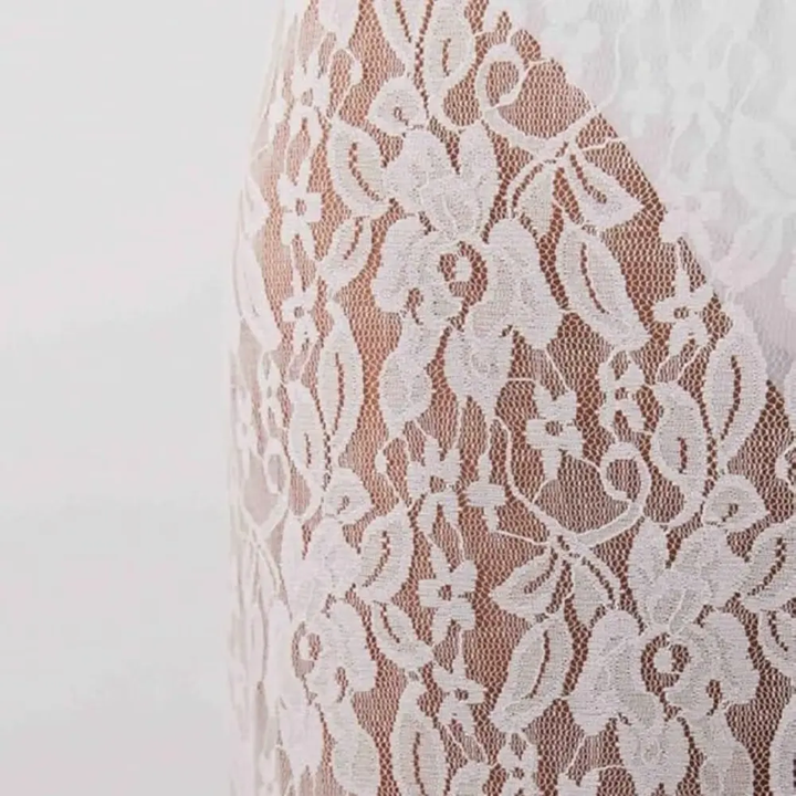 Adaella Lace Sheer Maxi Skirt