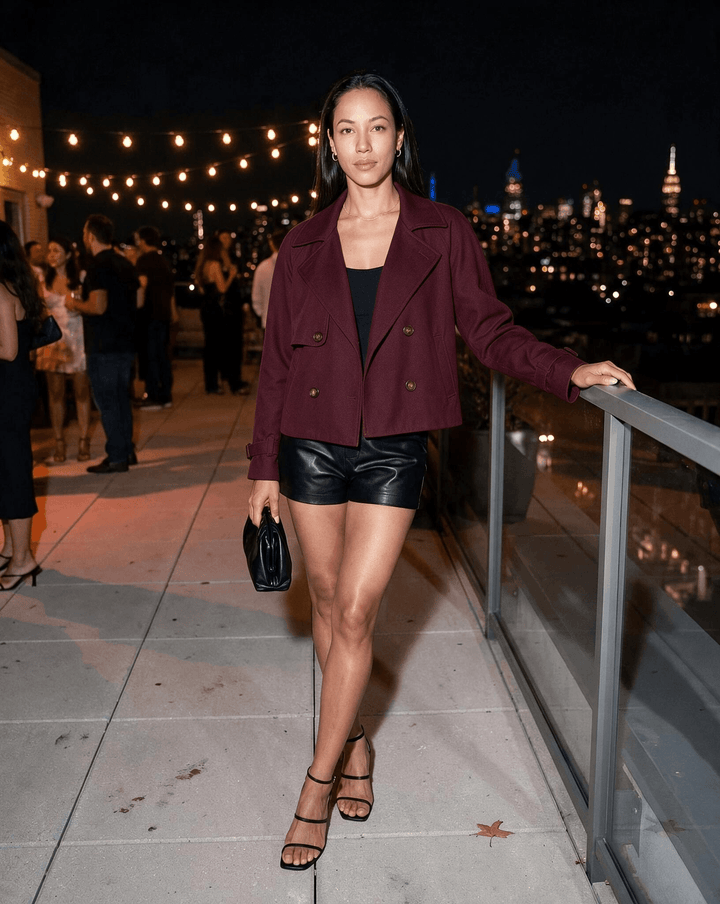 Adalyn Double-Breasted Tailored Blazer