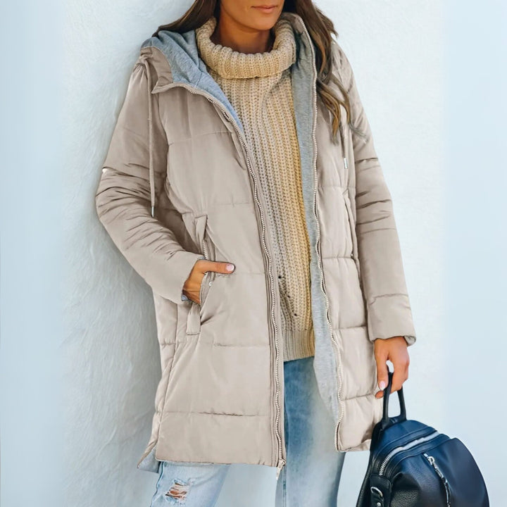 Corinna Hooded Longline Puffer Jacket