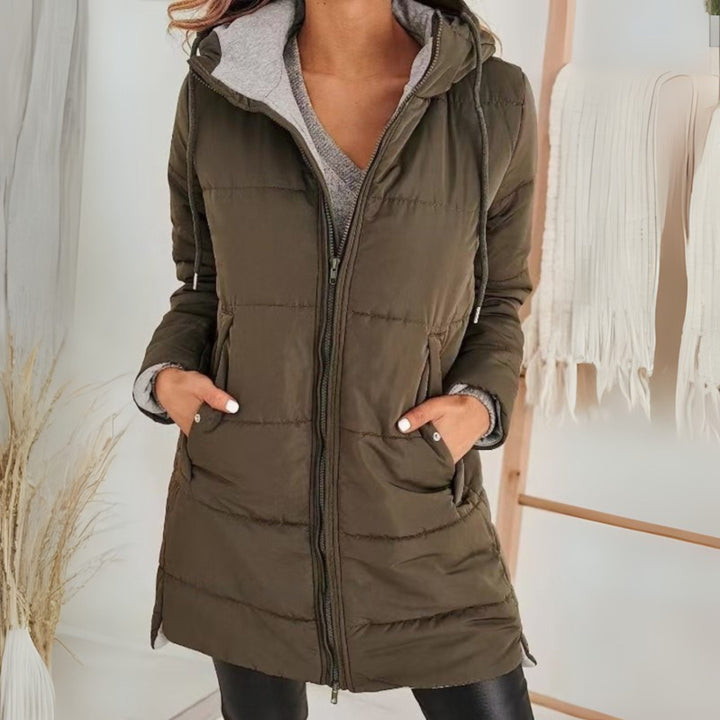 Corinna Hooded Longline Puffer Jacket