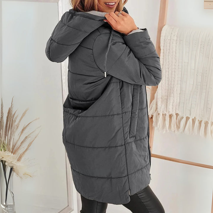 Corinna Hooded Longline Puffer Jacket