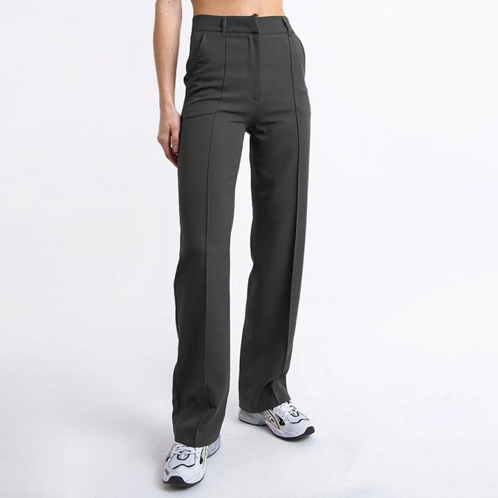 Selma High-Waist Wide Leg Tailored Pants