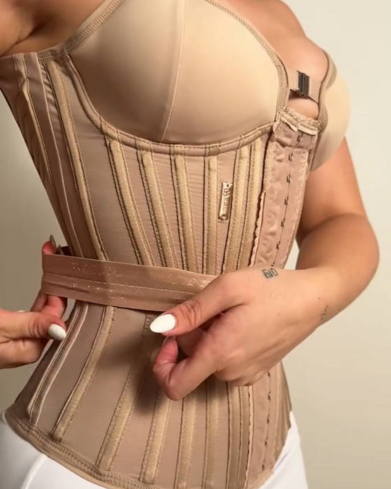Amie Lace Contour Corset Vest