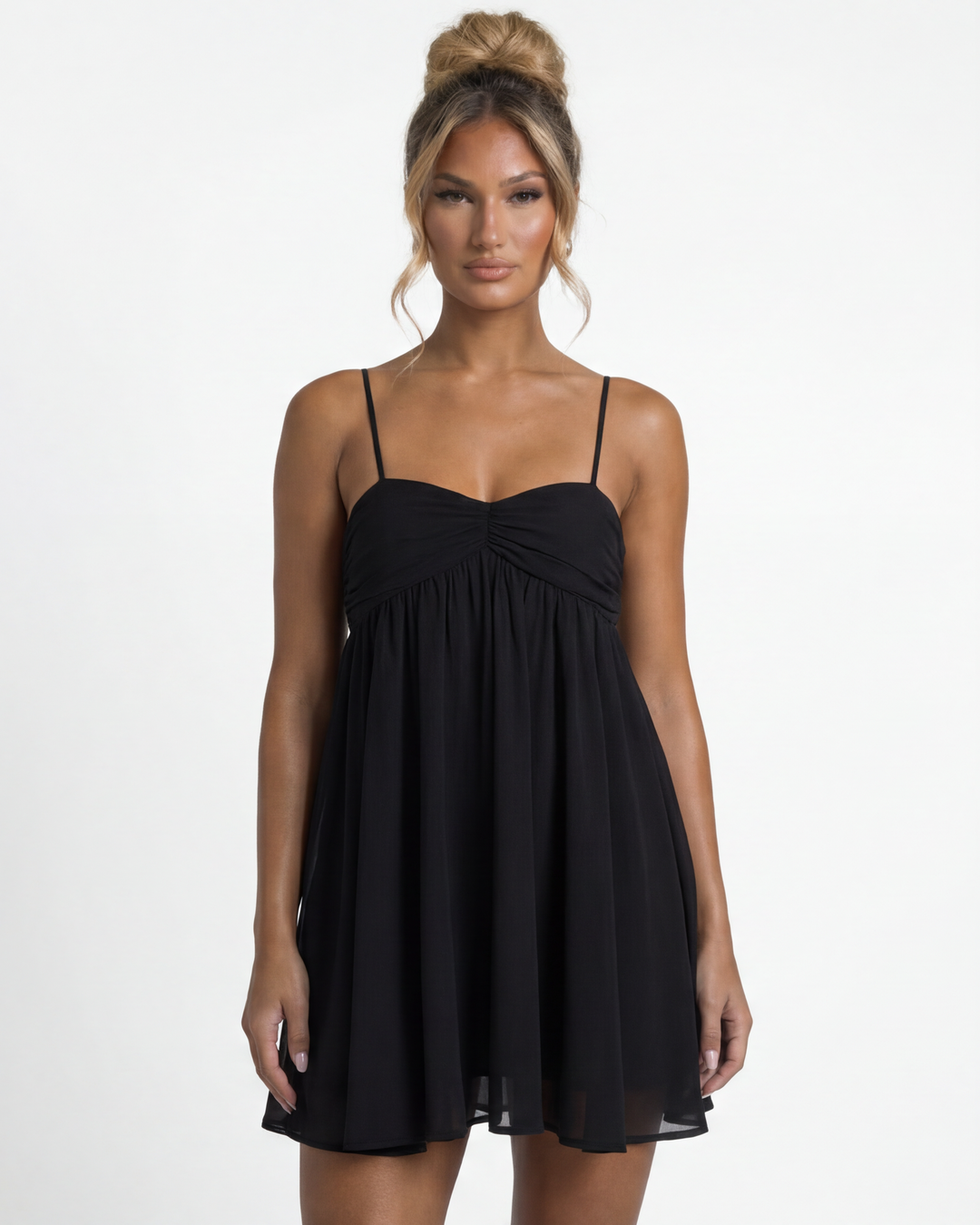 Angela Babydoll Mini Dress