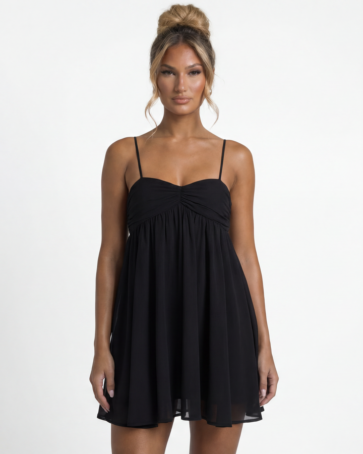 Angela Babydoll Mini Dress