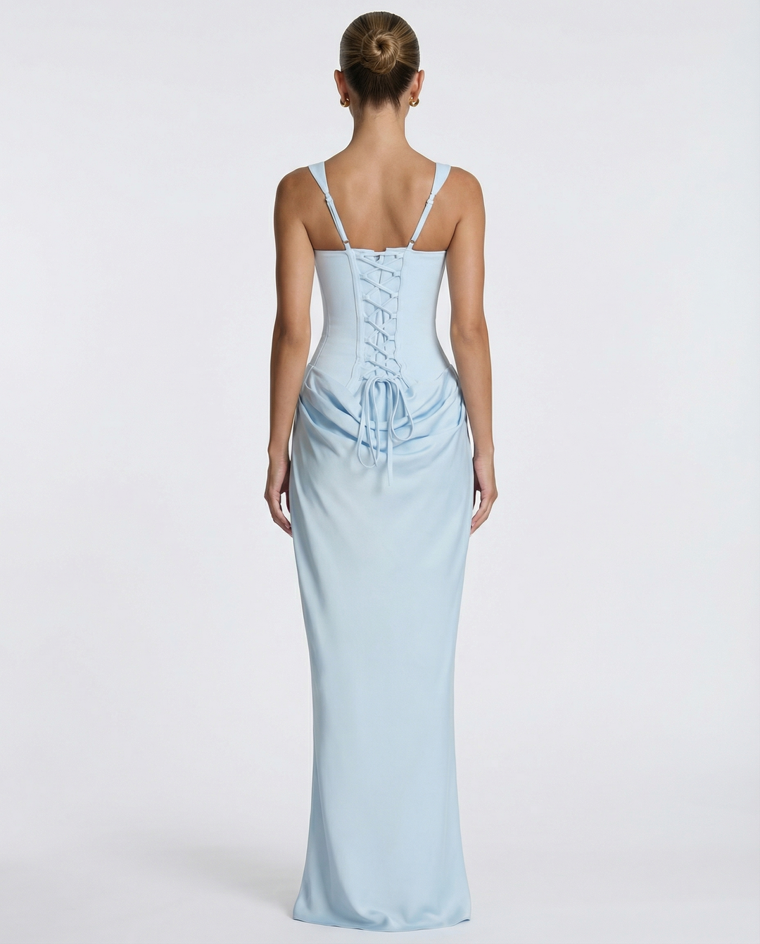 Luna Contour Draped Maxi Dress