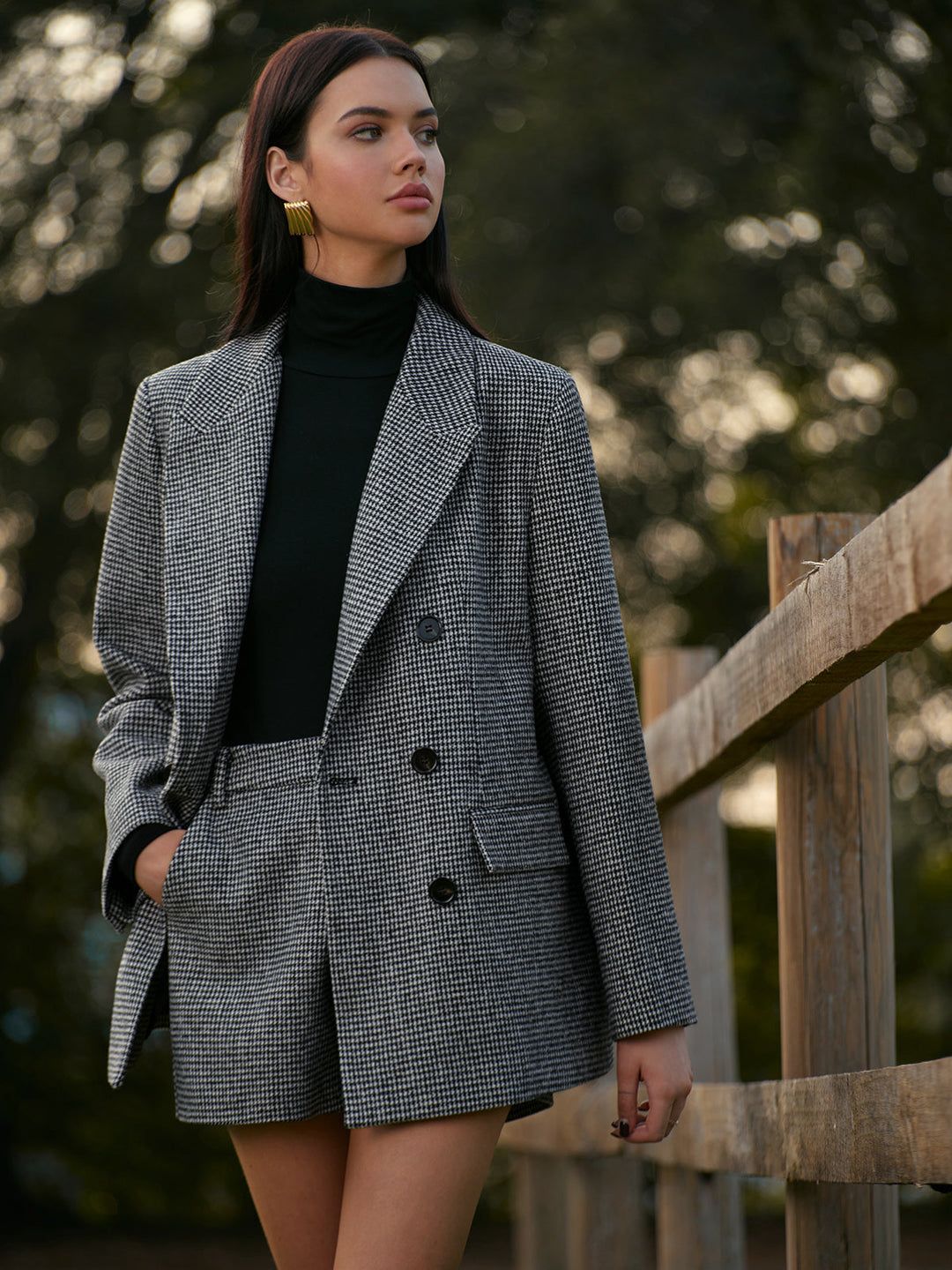 Tahlia Double Breasted Longline Blazer