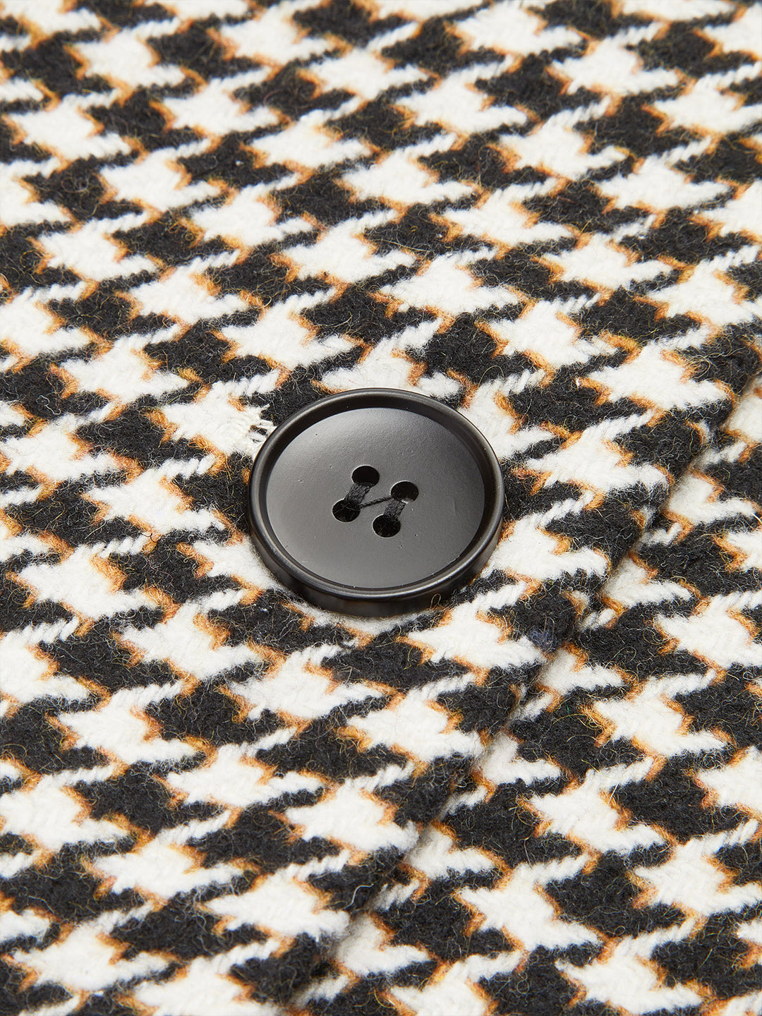 Clover Belted Houndstooth Blazer