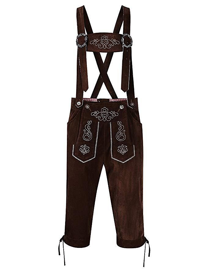 Ilias Embroidered Lederhosen Set