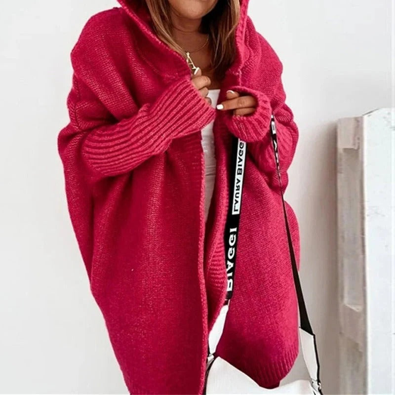 Mairead Oversized Hooded Cardigan