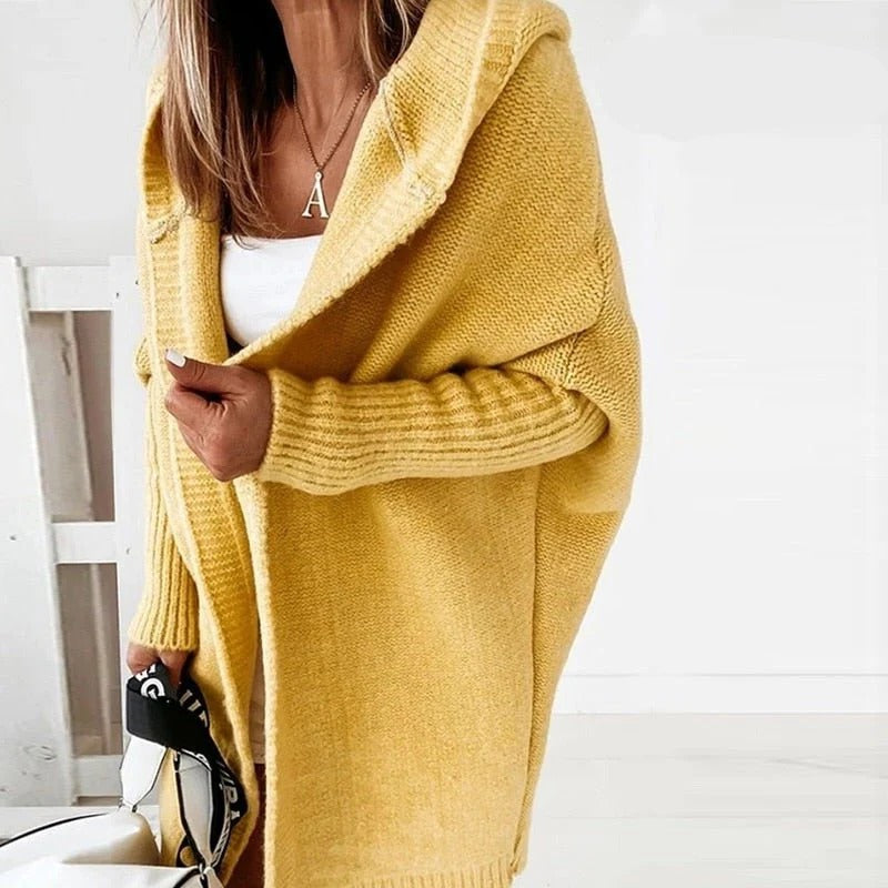 Mairead Oversized Hooded Cardigan