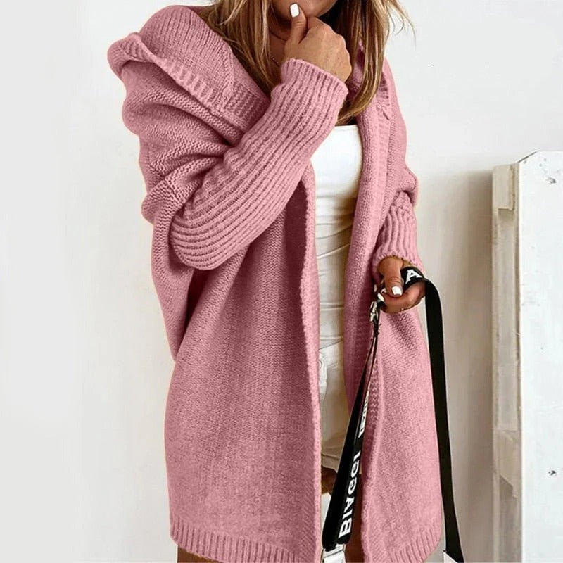 Mairead Oversized Hooded Cardigan