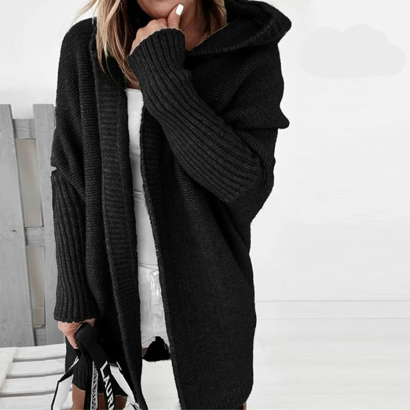 Mairead Oversized Hooded Cardigan