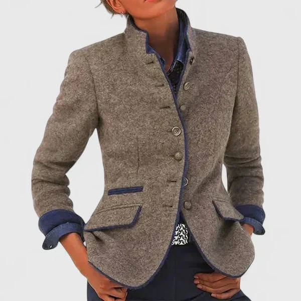 Jade Textured Tailored Blazer