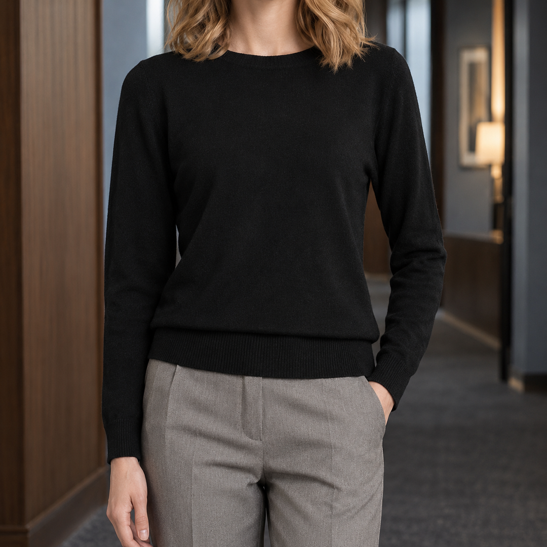 Vania Classic Crew Neck Sweater