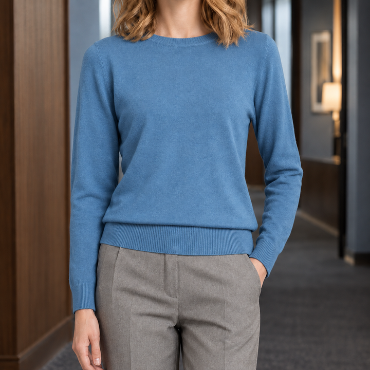 Vania Classic Crew Neck Sweater