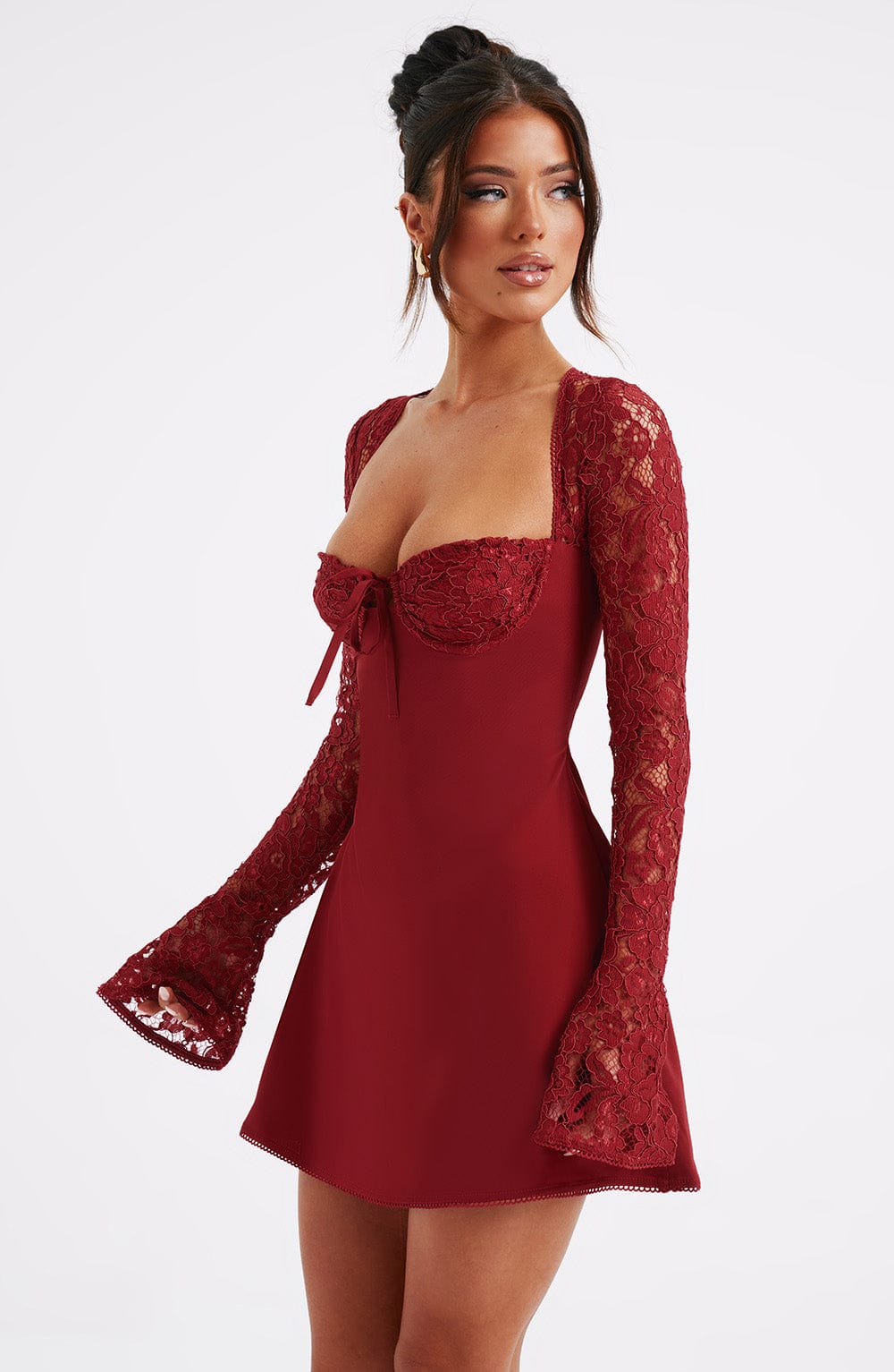 Ada Lace Corset Mini Dress