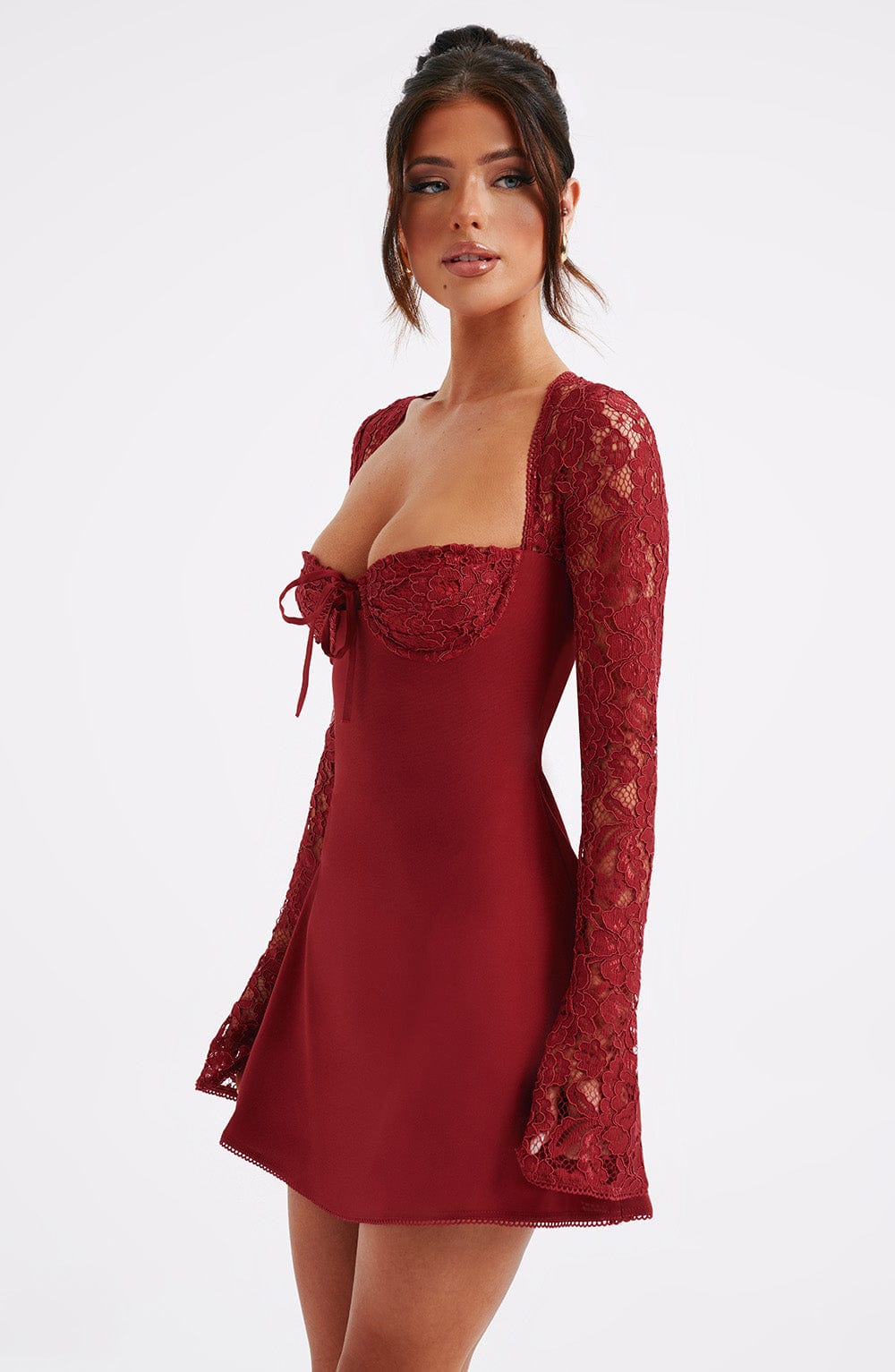Ada Lace Corset Mini Dress